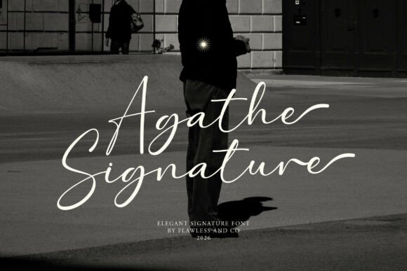 Agathe Signature Font for High-Impact Branding
