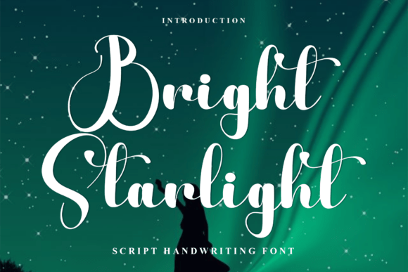 Bright Starlight Typeface for Festive Branding