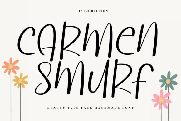 Carmen Smurf: A Rhythmic Script Font for Campaigns