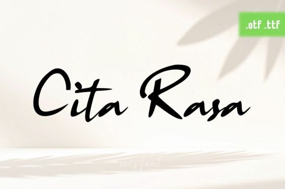 Cita Rasa: The Script Font That Elevates Campaigns