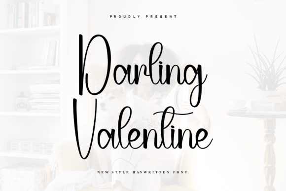 Darling Valentine: A Handwritten Font for Branding