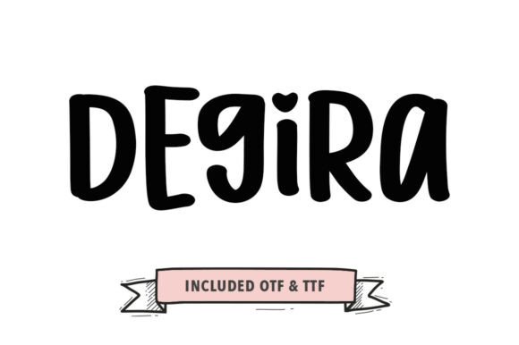 Degira Brush: A Bold Typeface for Branding