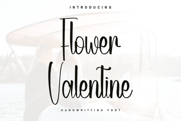Flower Valentine: A Handwritten Font for Editorial Design