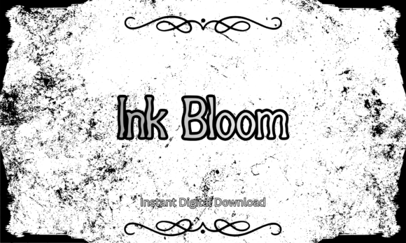 Ink Bloom: A Handwritten Font for Bold Web Design