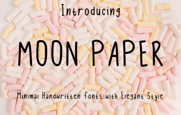 Moon Paper: A Minimalist Font for Modern Brands