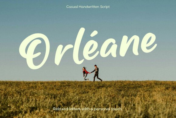 Orléane: A Handwritten Font for Authentic Branding