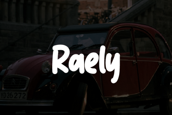 Raely: A Friendly Monolinear Font for Web Design