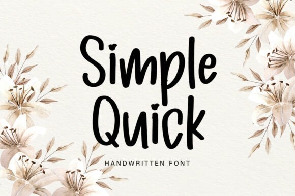 Simple Quick Font Review: A Slender Script for Modern Brands