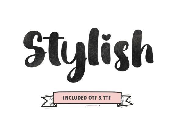 Stylish Brush Font: Bold Branding Made Easy