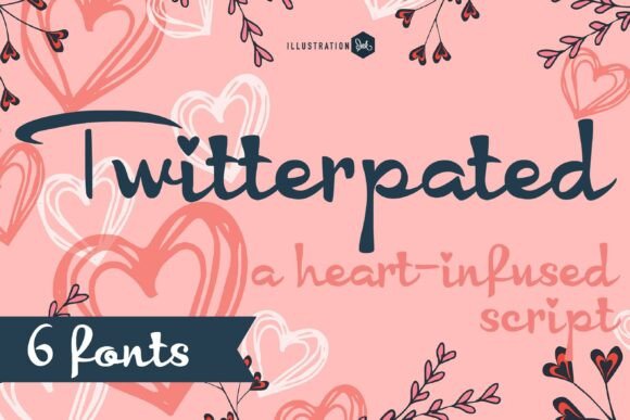 Twitterpated: A Whimsical Script Font for Campaigns