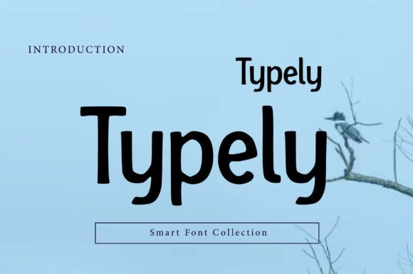 Typely: A Handwritten Display Font for Makers