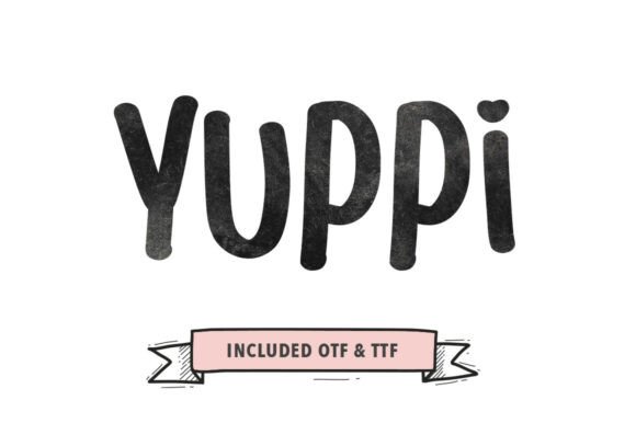 Yuppi: A Bold Handwritten Font for Editorial Design