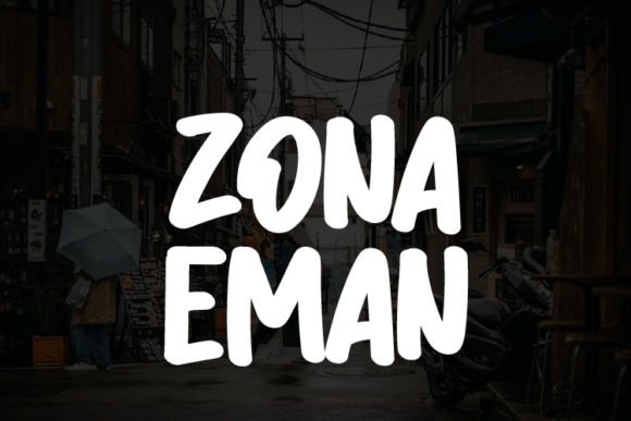 Zona Eman Typeface for Elegant Editorial Design